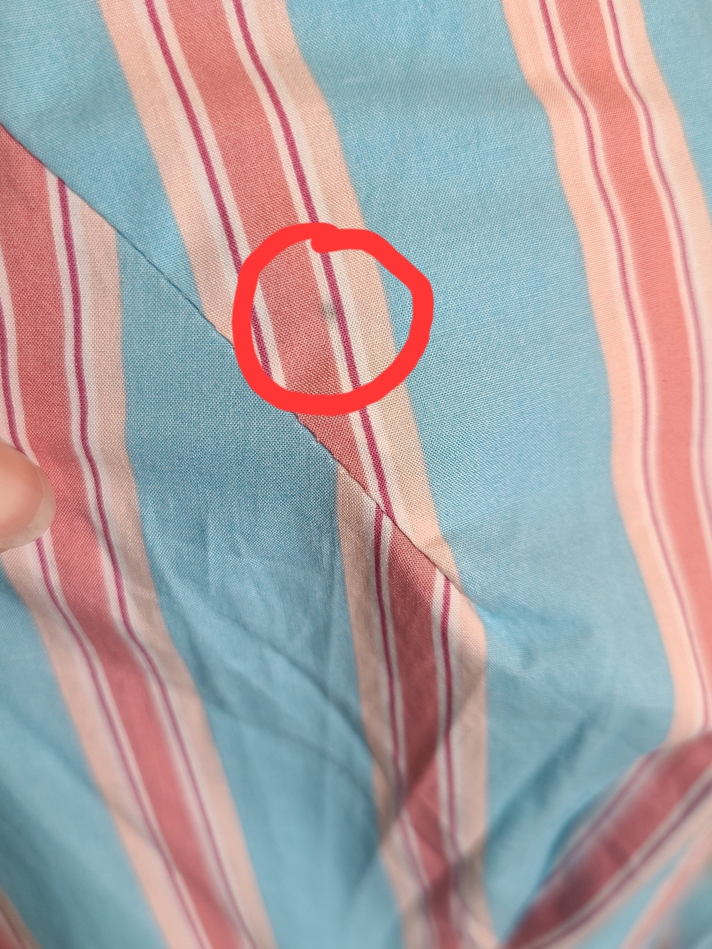 NWT Unique Vintage Pink & Blue Striped Sleeveless Fit & Flare Dress - Picture 2 of 7